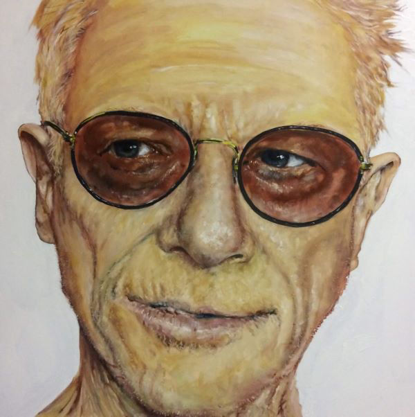 Portrait of Driller Jet Armstrong painted by Philip David