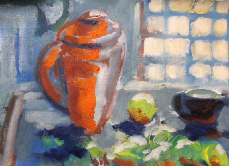 Still Life painted by Philip David