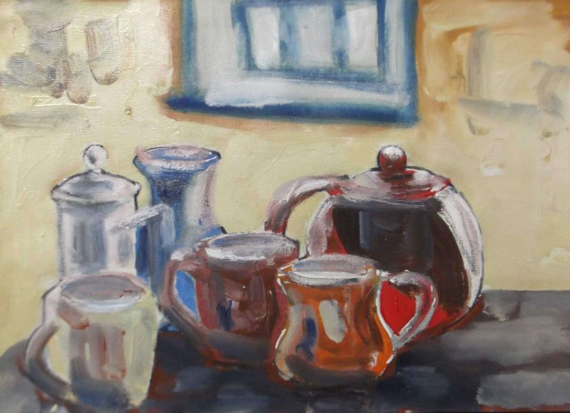 Still Life painted by Philip David